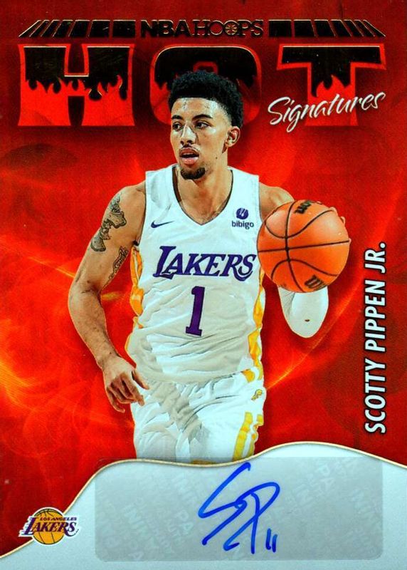 2022 Hoops #HSR-SPJ Hot Signatures Rookies