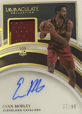 2021 Immaculate #108 Rookie Patch Auto /99