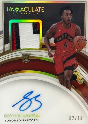 2021 Immaculate #123 Rookie Patch Auto - Gold /10