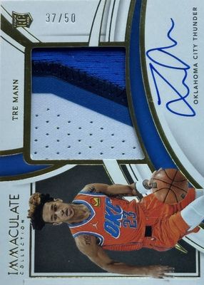 2021 Immaculate #PPA-TRM Premium Patch Autographs (/50)