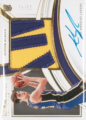 2021 Immaculate #PPA-ARV Premium Patch Autographs (/50)