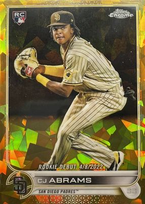 2022 Topps Chrome Update Sapphire Edition #US222 Rookie Debut - Gold /50
