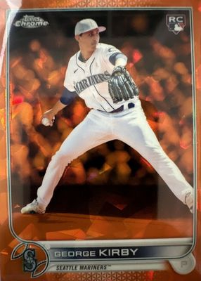 2022 Topps Chrome Update Sapphire Edition #US207 Orange /25