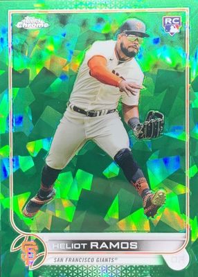 2022 Topps Chrome Update Sapphire Edition #US154 Green /75