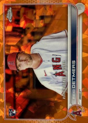 2022 Topps Chrome Update Sapphire Edition #US79 Rookie Debut - Orange /25