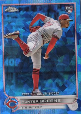 2022 Topps Chrome Update Sapphire Edition #US287 Rookie Debut