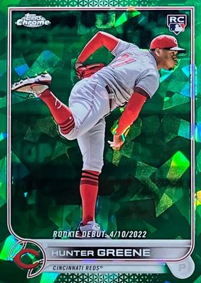 2022 Topps Chrome Update Sapphire Edition #US287 Rookie Debut - Green /75