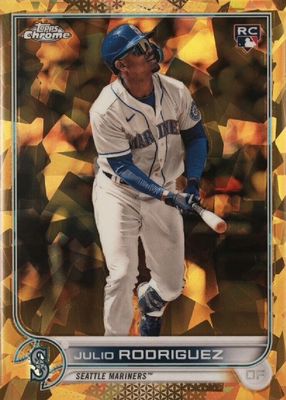 2022 Topps Chrome Update Sapphire Edition #US44 Gold /50