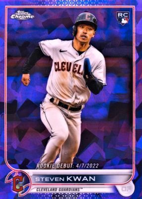 2022 Topps Chrome Update Sapphire Edition #US17 Rookie Debut - Purple /10