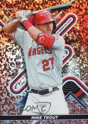 2022 Topps Finest #27 Rose Gold Mini-Diamond Refractor /50