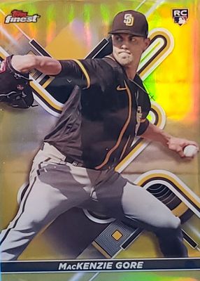 2022 Topps Finest #22 Gold Refractor /50