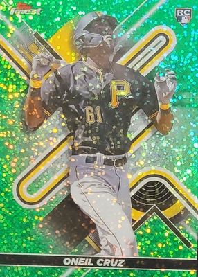 2022 Topps Finest #16 Green Speckle Refractor /125