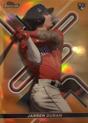 2022 Topps Finest #10 Orange Refractor /25