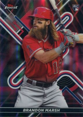 2022 Topps Finest #11 Red/Black Vapor Refractor /10