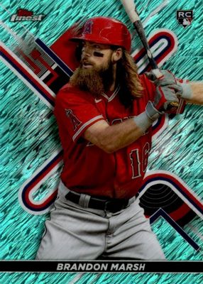 Brandon Marsh 2018 Topps Heritage Minor League #ROA-BMA Real