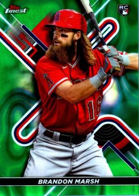 2022 Topps Finest #11 Green Lava Refractor /99