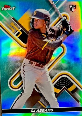 2022 Topps Finest #39 Aqua Refractor /199