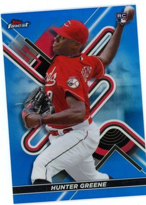 2022 Topps Finest #69 Blue Refractor /150
