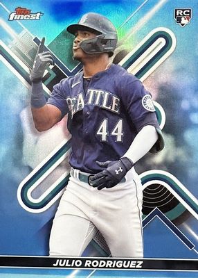 2022 Topps Finest #23 Sky Blue Refractor /300