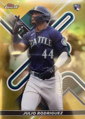 2022 Topps Finest #23 Gold Refractor /50