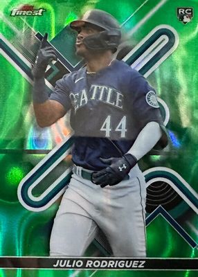 2022 Topps Finest #23 Green Refractor /99