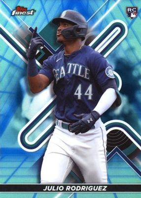 2022 Topps Finest #23 Blue/Aqua Vapor Refractor /250