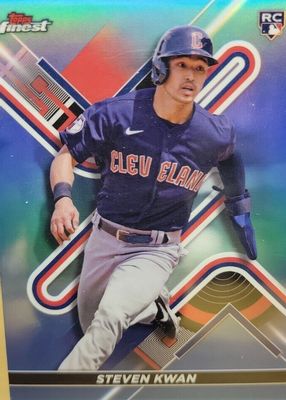 2022 Topps Finest #30 Sky Blue Refractor /300