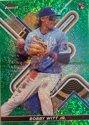 2022 Topps Finest #62 Green Speckle Refractor /125