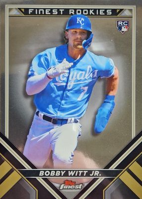 2022 Topps Finest #FRD-BW Finest Rookies Design Variation