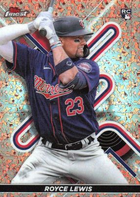 2022 Topps Finest #87 Rose Gold Mini-Diamond Refractor /50