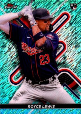 2022 Topps Finest #87 Aqua Shimmer Refractor /175