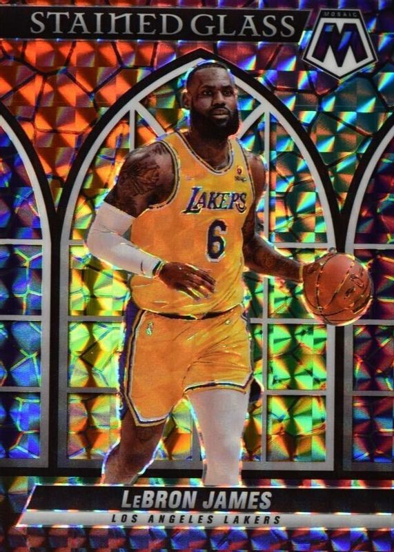 LeBron James 2021 Mosaic #1 Stained Glass /(SSP)