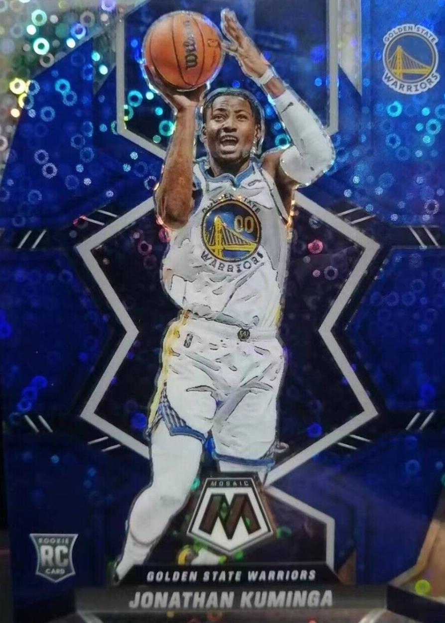 Jonathan Kuminga 2021 Mosaic #205 Fast Break Blue /85 Price Guide 