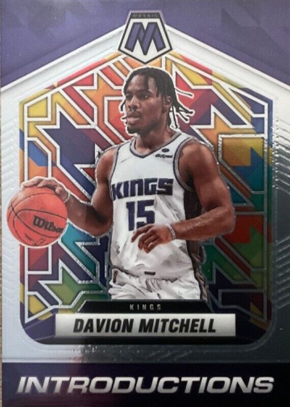 Davion Mitchell 2021 Mosaic #9 Introductions Rookie PSA 10