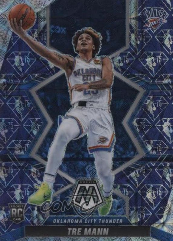 Tre Mann 2021 Mosaic #212 Anniversary Edition Rookie PSA 10