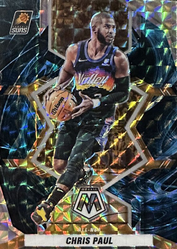 Chris Paul 2021 Mosaic #288 All-NBA - Genesis /(SSP) BGS 9