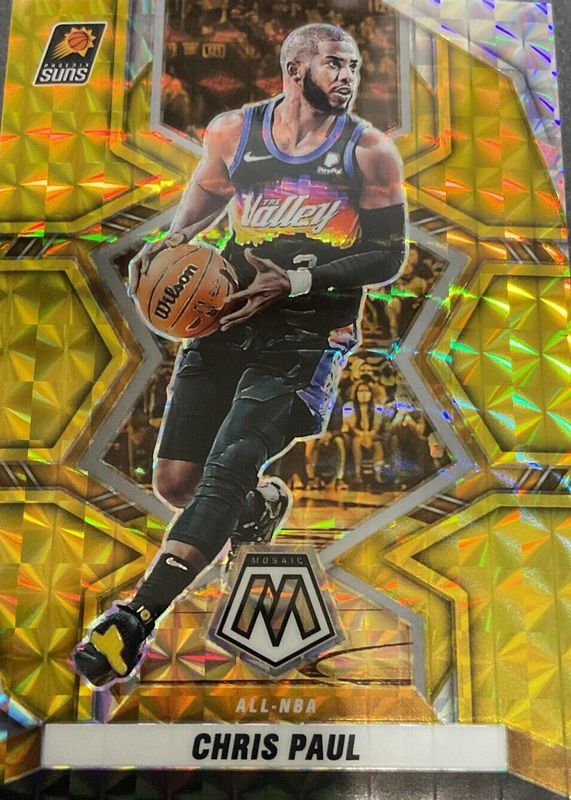 Chris Paul 2021 Mosaic #288 All-NBA - Gold /10 Price Guide - Sports Card  Investor