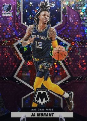 2021 Mosaic #249 National Pride - Fast Break Purple /50