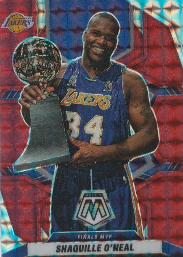 Shaquille O'Neal 2021 Mosaic #297 Finals MVPs - Red Price