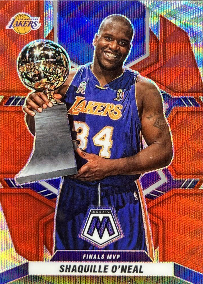 【TEAM MVP】SHAQUILLE O'NEAL 2021-22 Mosaic Basketball FInals MVP Base #297 Shaquille O