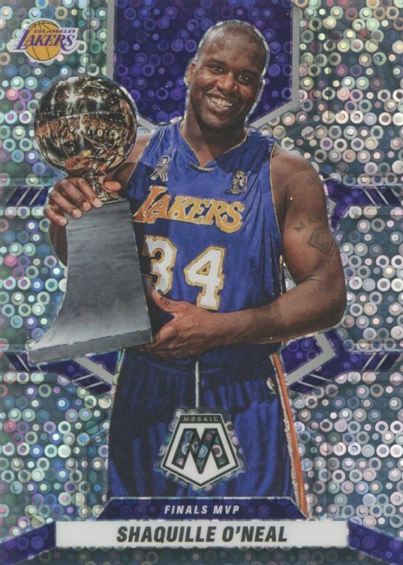 Shaquille O'Neal 2021 Mosaic #297 Finals MVPs - Fast Break BGS 9