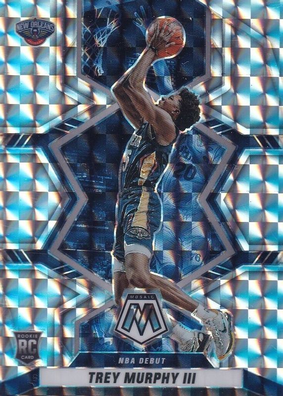 Trey Murphy III 2021 Mosaic #278 NBA Debut Rookie RAW