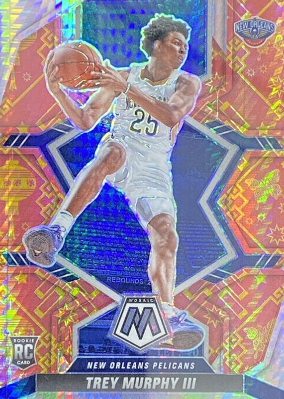 Trey Murphy III 2021 Mosaic #219 Lucky Envelopes /8 Rookie PSA 10