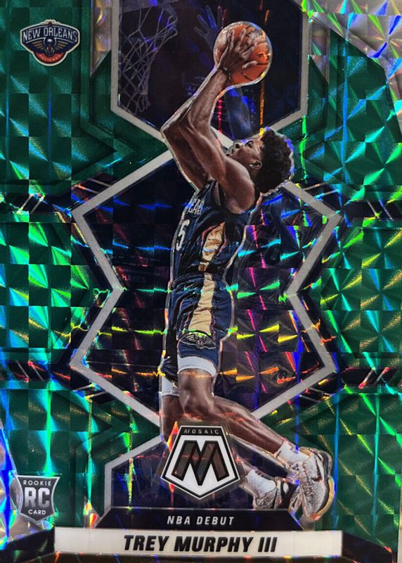 Trey Murphy III 2021 Mosaic #278 NBA Debut - Green Rookie RAW