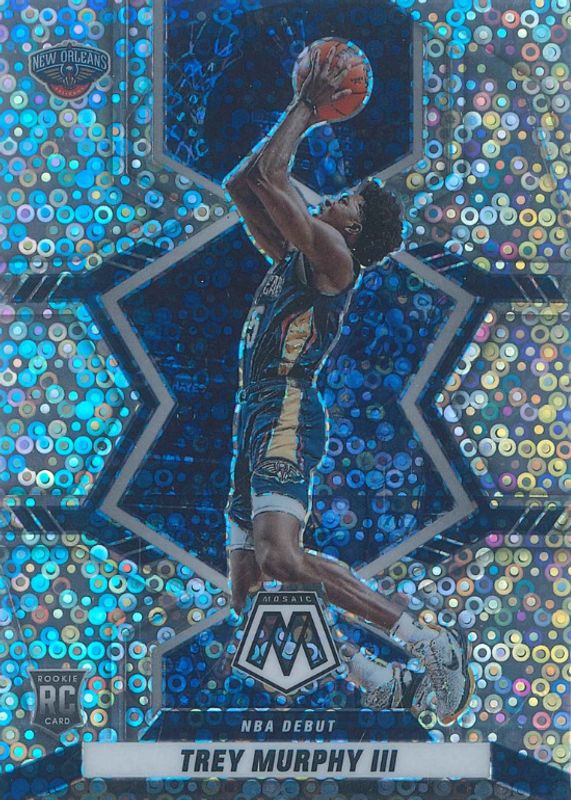 Trey Murphy III 2021 Mosaic #278 NBA Debut - Fast Break Rookie PSA 10