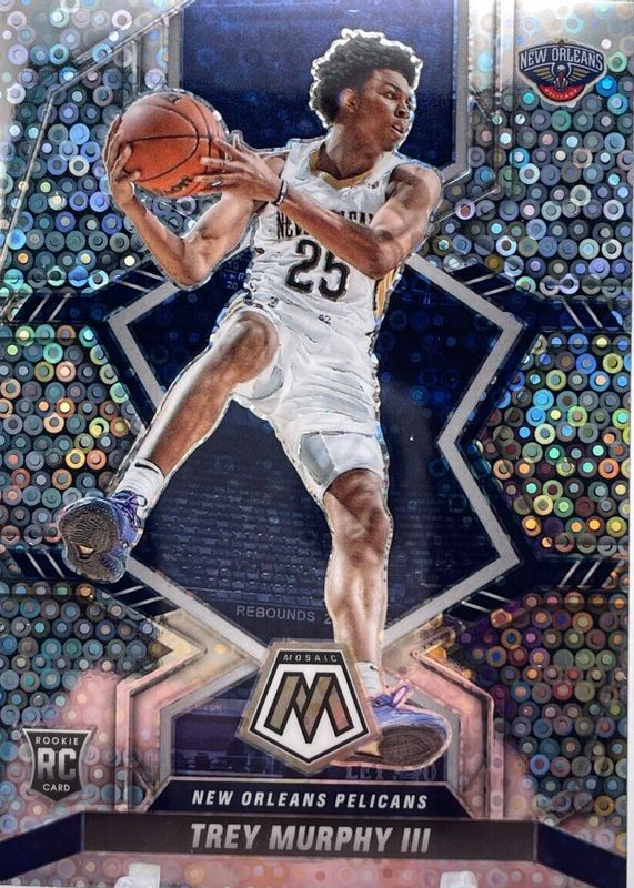 Trey Murphy III 2021 Mosaic #219 Fast Break Rookie PSA 10