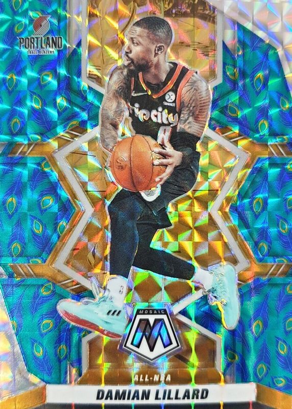 【A62】NBA カード Damian Lillard galactic 激レア A62】NBA カード Damian Lillard galactic 激レア A62】NBA カード