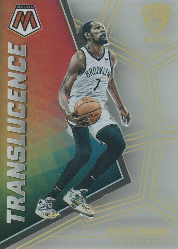 Kevin Durant 2021 Mosaic #5 Translucence /(SSP) PSA 10