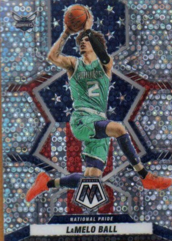 LaMelo Ball 2021 Mosaic #251 National Pride - Fast Break PSA 10