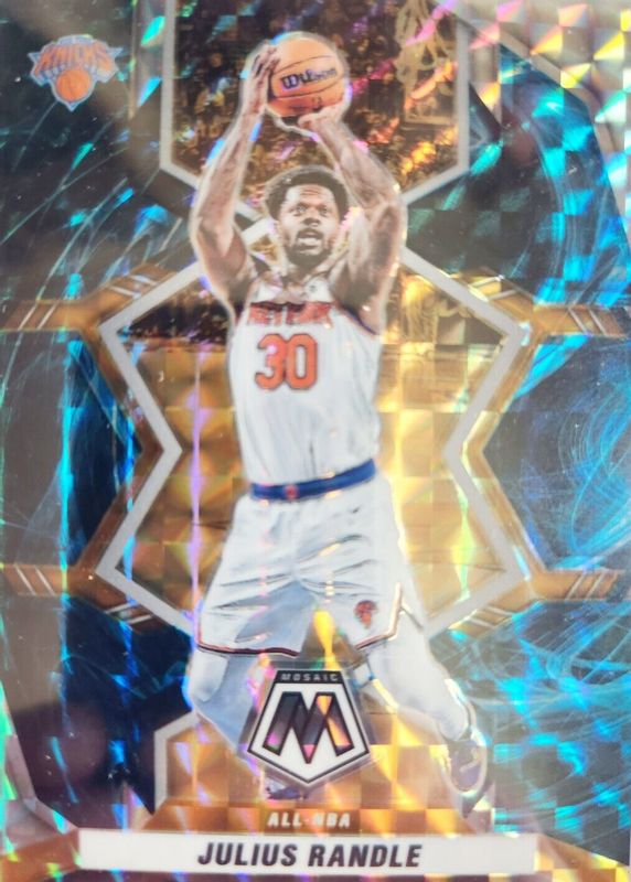 Julius Randle 2021 Mosaic #289 All-NBA - Genesis /(SSP) RAW